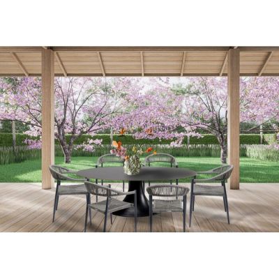 Садовий набір Palma Possibilita 220cм Grey 7/Set, (сірий) 47447 в Киеве купить kare-design мебель свет декор