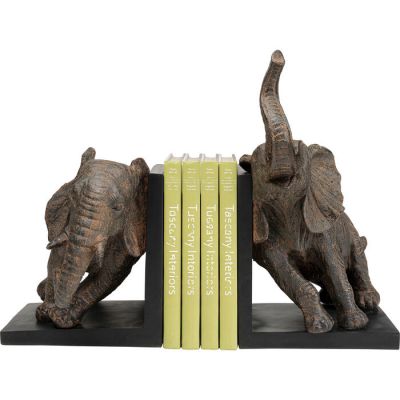 Тримач  для книг KARE DESIGN Elephants (2/Set), 25 см, (коричневий) 51941 в Киеве купить kare-design мебель свет декор