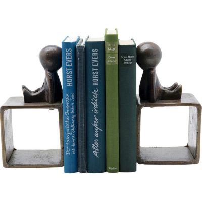 Тримач  для книг KARE DESIGN Little Males (2/Set), 21 см, (коричневий) 54032 в Киеве купить kare-design мебель свет декор