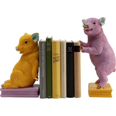 Тримач  для книг KARE DESIGN Pig Party, (2/Set), (різнокольоровий) 56708 в Киеве купить kare-design мебель свет декор