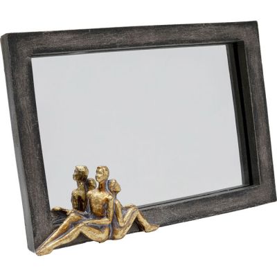 Дзеркало настільне прямокутне  KARE DESIGN Sitting Couple, 18х13 см, (сірий) 53648 в Киеве купить kare-design мебель свет декор
