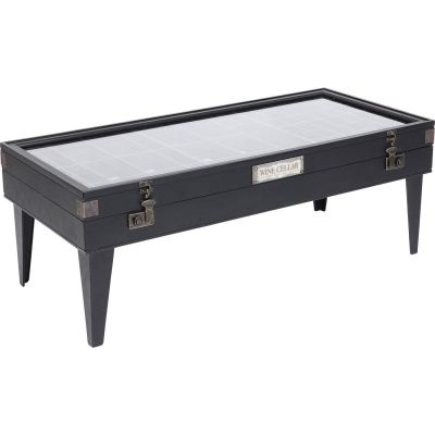 Столик кофейный Collector Black 122x55cm 84107 в Киеве купить kare-design мебель свет декор