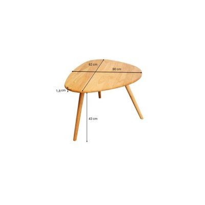 Столик журнальний фігурний Vigo, (бежевий) 70387 у Києві купити kare-design меблі світло декор