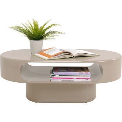 Журнальний столик KARE DESIGN Groove Taupe, 160x100cм, (бежевий) 71172 у Києві купити kare-design меблі світло декор