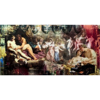 Картина на стекле Rock n Roll 180x90 ренесанс 53090 в Киеве купить kare-design мебель свет декор