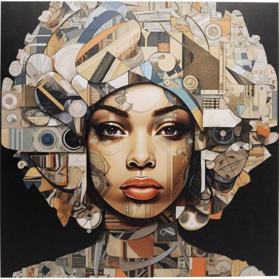 Картина на склі KARE DESIGN 3D Art Geo Women, 120x120 см 56579 у Києві купити kare-design меблі світло декор