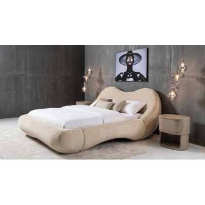 Ліжко KARE DESIGN Fluid Dreams Grey, 250 x 272 , (сірий) 71561 у Києві купити kare-design меблі світло декор