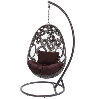 Крісло підвісне KARE DESIGN Ibiza Brown, (чорний) 83869 у Києві купити kare-design меблі світло декор
