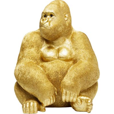 Ростова фігура KARE DESIGN Monkey Gorilla Side XL Gold, 76 см, (золотий) 61445 у Києві купити kare-design меблі світло декор