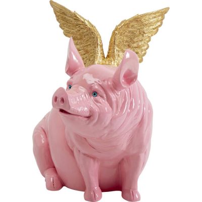 Декоративна фігура KARE DESIGN Flying Pig Pink, 79 cм, (рожевий) 56651 у Києві купити kare-design меблі світло декор
