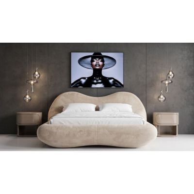 Тумба приліжкова KARE DESIGN Groove Taupe, 60x55 см, (сіро-коричневий) 71173 у Києві купити kare-design меблі світло декор