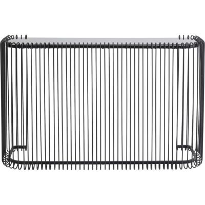 Консоль KARE DESIGN Wire Glass Black, 142 см, (чорний) 86528 у Києві купити kare-design меблі світло декор