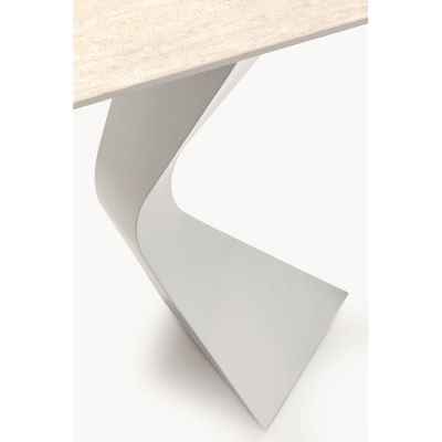 Консоль Gloria Travertin Greige 140x80 см, (сіро-бежевий) 71185 в Киеве купить kare-design мебель свет декор
