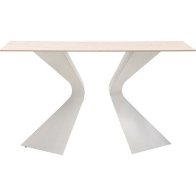 Консоль KARE DESIGN Gloria Travertin Greige, 140x80 см, (сіро-бежевий) 71185 в Киеве купить kare-design мебель свет декор