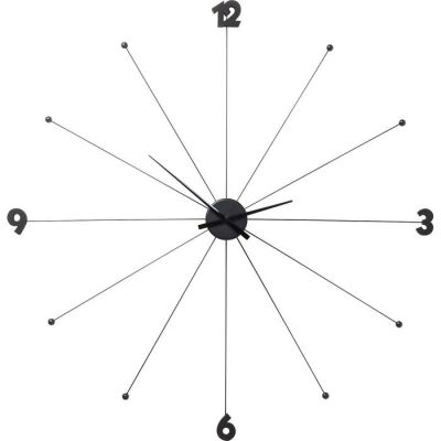 Годинник настінний KARE DESIGN Like Umbrella Black, d:100, (чорний) 61805 у Києві купити kare-design меблі світло декор