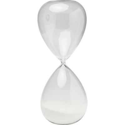 Годинник настільний пісочний KARE DESIGN White, 45 см, (білий) 60052 у Києві купити kare-design меблі світло декор