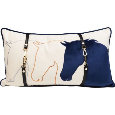 Подушка KARE DESIGN Horsefaces, 50х30 см, (бежевий) 51166 у Києві купити kare-design меблі світло декор