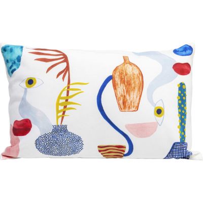 Подушка KARE DESIGN Artistic Eyes, 55х35 см, (різнокольоровий) 52935 у Києві купити kare-design меблі світло декор