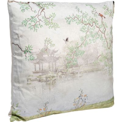 Подушка KARE DESIGN Chinese Garden, 45х45 см, (зелений) 52613 у Києві купити kare-design меблі світло декор