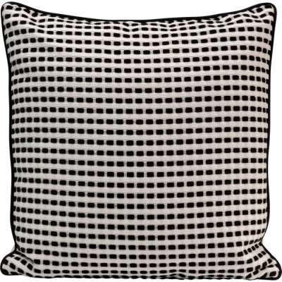 Подушка KARE DESIGN Jacky , 45x45 см, (чорно-білий) 57960 у Києві купити kare-design меблі світло декор