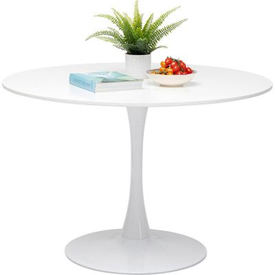 Стіл обідній круглий KARE DESIGN Schickeria White, d:110, (білий) 87053 у Києві купити kare-design меблі світло декор