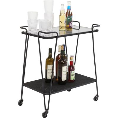 Столик візок прямокутний KARE DESIGN Mesh, 60х38 см, (чорний) 83673 у Києві купити kare-design меблі світло декор