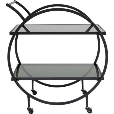 Столик візок фігурний KARE DESIGN Loft Black, 74х0 см, (чорний) 84545 у Києві купити kare-design меблі світло декор
