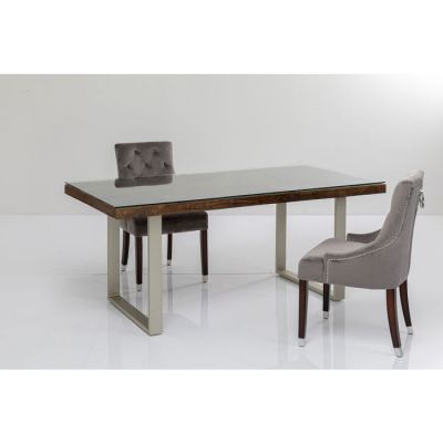 Стіл Conley Silver 180х90 см. 84933 у Києві купити kare-design меблі світло декор