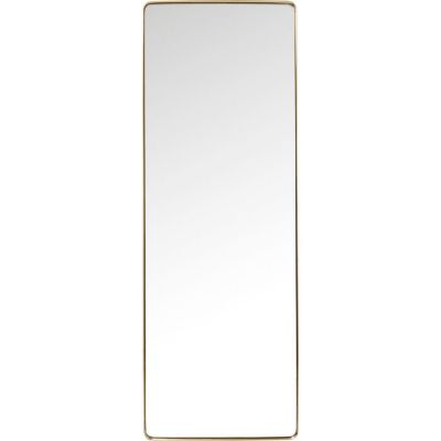 Дзеркало настінне прямокутне  KARE DESIGN Curve Rectangular Brass, 70х200 см, (латунь) 82713 в Киеве купить kare-design мебель свет декор