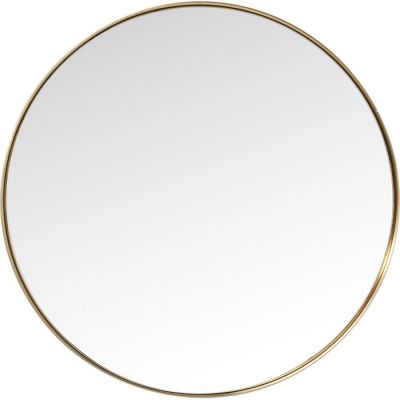 Дзеркало настінне кругле KARE DESIGN Curve MO Brass, d:100, (латунь) 85278 у Києві купити kare-design меблі світло декор