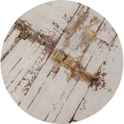 Килим круглий KARE DESIGN Abstract Grey Line, d:200, (бежевий) 54899 у Києві купити kare-design меблі світло декор