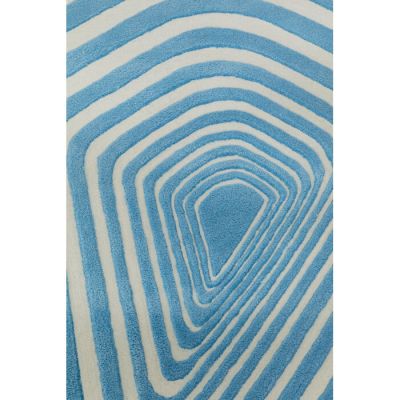 Килим Electric Diamond Blue, 170x240 см, (синьо-білий) 57328 у Києві купити kare-design меблі світло декор