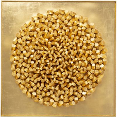 Настінне панно KARE DESIGN Mikado Gold , 120x120 см, (золотий) 56230 у Києві купити kare-design меблі світло декор