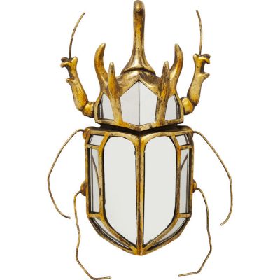 Настінна прикраса дзеркальна KARE DESIGN Beetle Mirror, 25х39 см, (золотий) 51221 в Киеве купить kare-design мебель свет декор