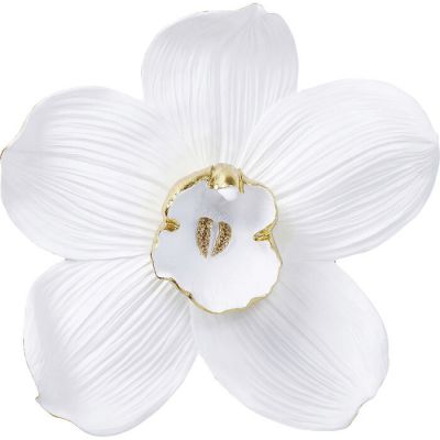 Настінна прикраса KARE DESIGN Orchid White, 51х54 см, (біло-золотий) 69163 в Киеве купить kare-design мебель свет декор