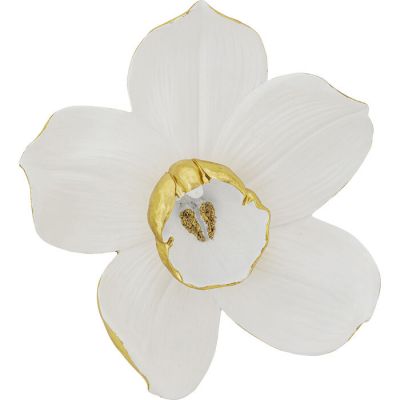 Настінна прикраса KARE DESIGN Orchid White, 44х40 см, (біло-золотий) 51932 в Киеве купить kare-design мебель свет декор