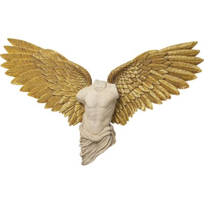 Настінна фігура KARE DESIGN Guardian Angel Male, 208х136 см, (золотий) 53725 в Киеве купить kare-design мебель свет декор