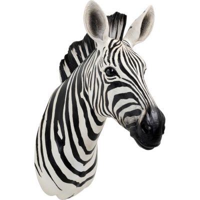 Настінна фігура KARE DESIGN Zebra, 33х77 см, (чорно-білий) 54761 в Киеве купить kare-design мебель свет декор