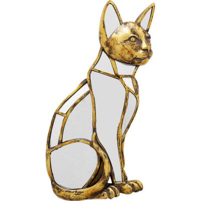 Настінна прикраса дзеркальна KARE DESIGN Cat Mirror, 38 см, (золотий) 56982 в Киеве купить kare-design мебель свет декор
