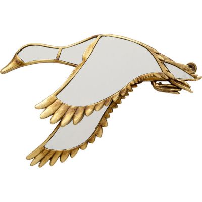 Настінна прикраса дзеркальна KARE DESIGN Duck Mirror, 37x24 см, (золотий) 58279 в Киеве купить kare-design мебель свет декор