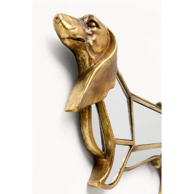Настінна прикраса дзеркальна KARE DESIGN Dog Mirror, 38x22 см, (золотий) 58280 в Киеве купить kare-design мебель свет декор