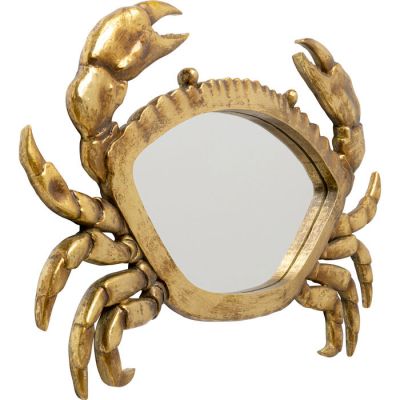 Настінна прикраса дзеркальна KARE DESIGN Crab Mirror, 57x34 см, (золотий) 58283 в Киеве купить kare-design мебель свет декор