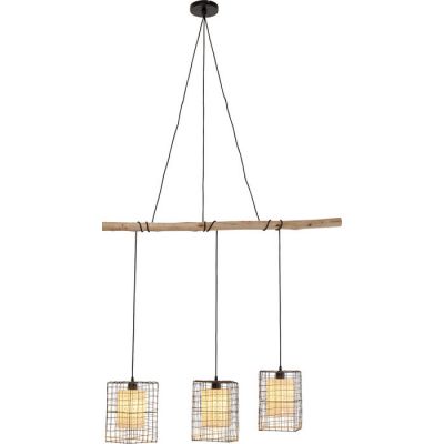 Світильник підвісний KARE DESIGN Three Grids, 120 см, (чорно-бежевий) 53142 в Киеве купить kare-design мебель свет декор