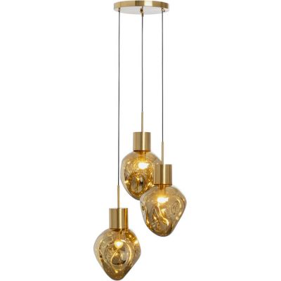Підвісна лампа KARE DESIGN Supernova Amber Tre,d:45, (золотий) 56425 в Киеве купить kare-design мебель свет декор