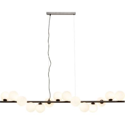 Підвісна лампа KARE DESIGN Scala Balls Milky Black, 150cм, (біло-чорний) 56903 в Киеве купить kare-design мебель свет декор