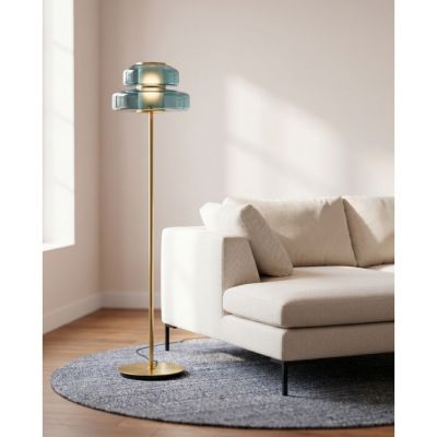 Торшер Arcadia Blue 155cм, (золотий) 57701 у Києві купити kare-design меблі світло декор