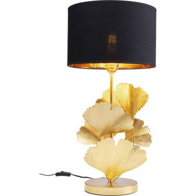 Лампа настільна KARE DESIGN Flores Gold, 62 см, (чорно-золотий) 52886 в Киеве купить kare-design мебель свет декор