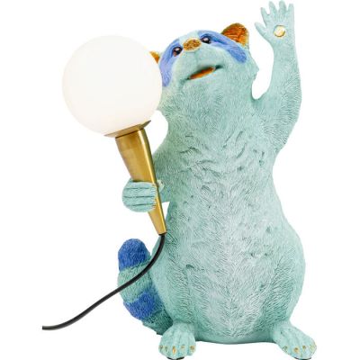 Лампа настільна KARE DESIGN Raccoon, 31 см, (синій) 56389 в Киеве купить kare-design мебель свет декор