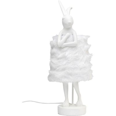 Лампа настільна KARE DESIGN Animal Rabbit Fur White/Silver , 68 см, (білий) 56670 в Киеве купить kare-design мебель свет декор