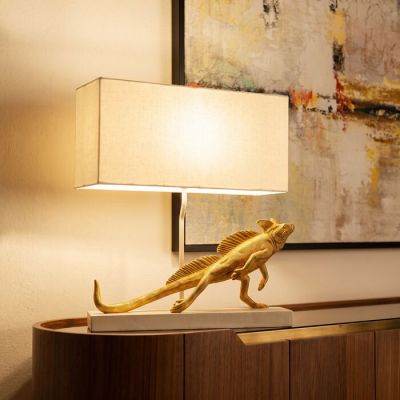 Лампа настільна KARE DESIGN Iguana, 42 см, (золотий) 57738 у Києві купити kare-design меблі світло декор